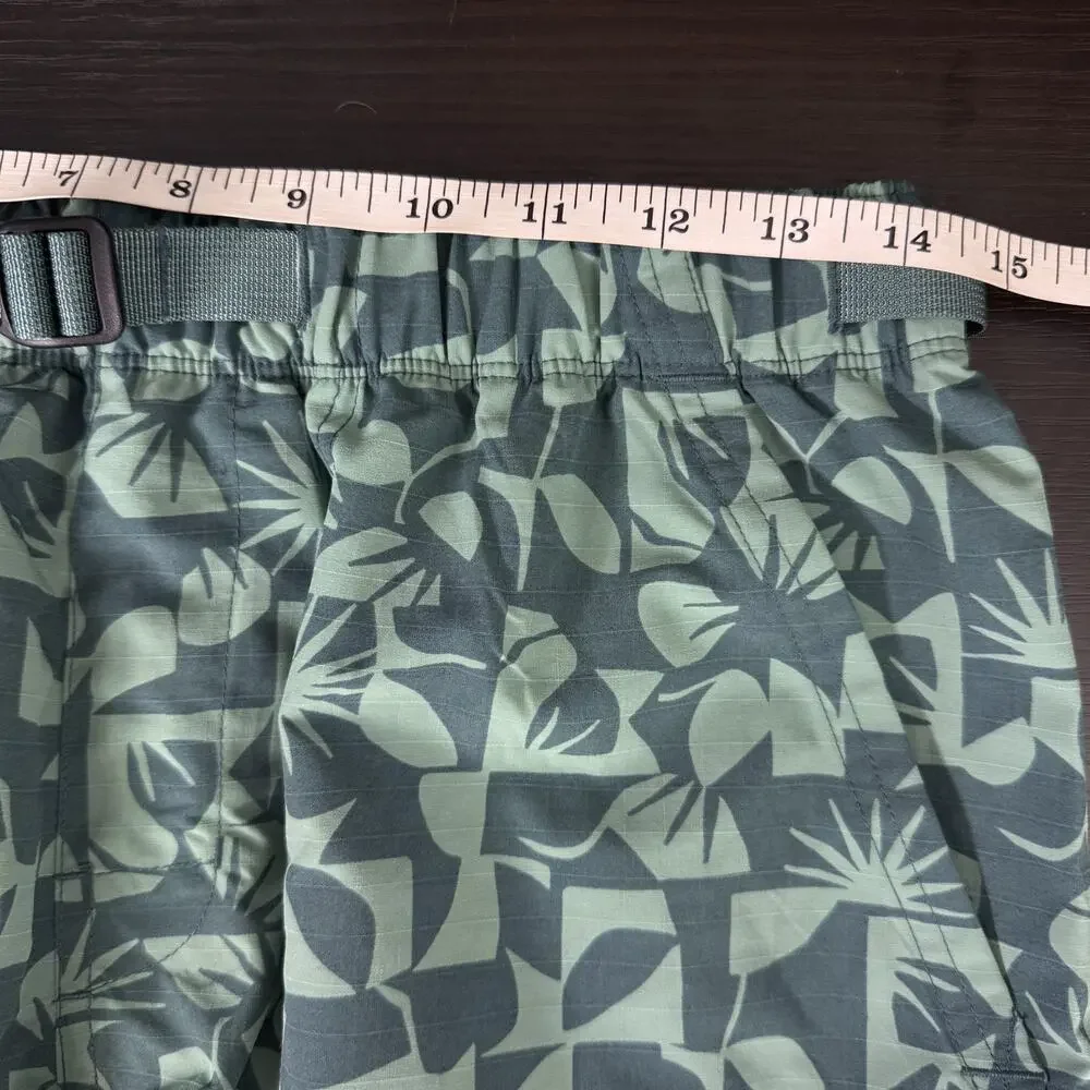 REI Trailmade Amphib Shorts Womens Small Hiking Hike Swim Sun Peak Jasper Green - Picture 6 of 10